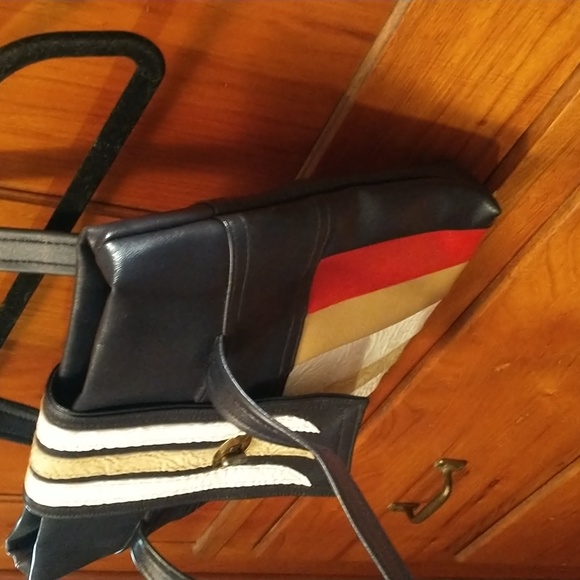 Rare: Vintage - 1970s - Swafford Vinyl Handbag - Picture 7 of 8